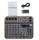 DNA MXU8 analogowy mikser dźwięku Bluetooth DSP EQ 5