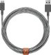 Native Union Belt Cable USB-A to USB-C 3m Zebra 1