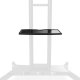 TV SET ACC SHELF MOBILE STAND/BLACK APT1881-B ONKRON 3