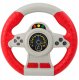 LeanToys Kierownica Interaktywna Symulator Jazdy Światła Dźwięki Czerwona 2