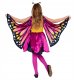 Strój motyla w kolorze różowym rozm. 128cm 1
