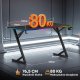 Biurko SENSE7 VOLT RGB czarne 140x70 8