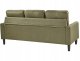 Sofa 3-osobowa z otomaną zielona AVESTA 11