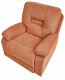 Rozkładany fotel BERGEN Pomarańczowy 8