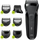Braun Shaver | 300BT Series 3 | Operating time (max) 30 min | NiMH | Black 1