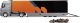 Bburago BBU 1:43 Mercedes Hauler+McLaren MCL38 38401 1