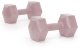 Ciężarki 2x2kg hexagonalne do ćwiczeń fitness hantle zestaw 2 szt. różowe UNIWERSALNY 12