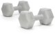Ciężarki 2x4 kg hexagonalne do ćwiczeń fitness hantle zestaw 2 szt. szare UNIWERSALNY 4