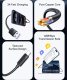 Kabel USB Usams Kabel USAMS U94 18W USB-C do USB-A 1m    czarny 2