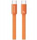 Kabel USB Usams Kabel USAMS U96 60W USB-C do USB-C 1.2m  pomarańczowy 1