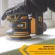 JCB Professional 18V Szlifierka Mimośrodowa 125mm Dual Charger Bateria 4Ah 7
