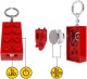 LEGO® Minifigurines™ Keychain Light 2x4 Brick Red 2