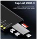 Czytnik kart pamięci 7w1 android USB typ C USB 6