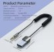Przejściówka ESSAGER Bluetooth 5.0 Odbiornik Audio USB do Jack 3,5 mm 4