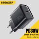 Ładowarka szybka sieciowa ESSAGER mini 30W USB-C PD/QC 3.0 3