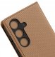 krainaGSM ETUI z klapką do Samsung S25 FE Zamykane Magnetyczne + SZKŁO 9H 8