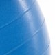 Piłka gimnastyczna fasolka 85 cm z pompką rehabilitacyjna orzeszek do ćwiczeń niebieska UNIWERSALNY 9