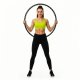 Hula hop z wypustkami masującymi 88 cm obręcz fitness, składana, czarno-zielone UNIWERSALNY 12