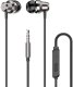 Słuchawki przewodowe dokanałowe X10PRO mini jack 3.5mm - czarne Słuchawki przewodowe dokanałowe X10PRO mini jack 3.5mm - czarne 1