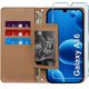 krainaGSM ETUI z klapką do Samsung A16 4G | A16 5G Zamykane Magnetyczne + SZKŁO 9H 1