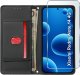 krainaGSM ETUI z klapką do Xiaomi Redmi Note 14 4G Zamykane Magnetyczne + SZKŁO 9H 4