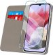 krainaGSM Etui z klapką do Samsung M34 5G Zamykane Granatowe Futerał + Szkło 9H 2