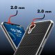 Etui bezbarwne do Samsung Galaxy Xcover 7 WZMACNIANE CLEAR CASE 2MM + Szkło 5