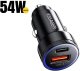 Ładowarka oryginalna samochodowa ESSAGER 54W USB A i USB C 1