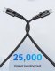 Kabel USB StarTech Essager USB-C do USB-C 240 W 2 m 480 Mb/s szybkie ładowanie (EXCTT3-CGAOG-P) 7