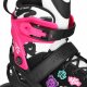 Rolki Nils Extreme Vibe NA2053A rekreacyjne regulowane czarno-różowe r. 40-43 6