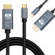 Kabel USB Verk KABEL USB-C HDMI PRZEJŚCIÓWKA ADAPTER HUB USB TYP C DO HDMI 4K 180cm 1