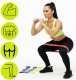 Gumy oporowe do ćwiczeń zestaw 5 szt. taśmy fitness rehabilitacyjne opór 1-20 kg UNIWERSALNY 11