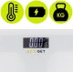 Waga łazienkowa, elektroniczna 150 kg szkło hartowane, biała UNIWERSALNY 4