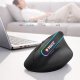 Myszka wertykalna Ergonomiczna pionowa MYSZ bezprzewodowa WiFi Bluetooth BT 9