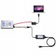 Zasilacz do laptopa ADAPTER DYSK DYSKÓW UNIWERSALNY ATA IDE 2.5" 3.5" SATA USB 2.0 ZASILACZ 2A 11