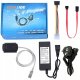 Zasilacz do laptopa ADAPTER DYSK DYSKÓW UNIWERSALNY ATA IDE 2.5" 3.5" SATA USB 2.0 ZASILACZ 2A 13