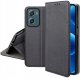 krainaGSM Etui MAGNET do Motorola G06 | G06 Power Zamykane Czarne Futerał + Szkło 9H 5