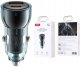XO ładowarka samochodowa CC60 60W 1x USB 1x USB-C niebieska 3