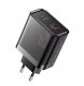 Ładowarka sieciowa szybka ESSAGER 65W GaN, USB-C, USB-A - PD3.0/QC4.0 6