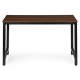 Biurko Ciemnobrązowe 120 cm x 60 cm 5