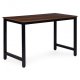 Biurko Ciemnobrązowe 120 cm x 60 cm 6