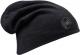 Buff Czapka Termiczna z Wełny Merino dwuwarstwowa Solid Black 1