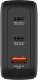 Ładowarka Verbatim Mini GaN 100W 2xUSB-C PD/1x USB-A QC adapter UE/UK/USA czarny (30239) 4