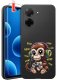 krainaGSM ETUI do Xiaomi Redmi A5 | WZORY | SILIKONOWE MATT CASE + SZKŁO 9H 1