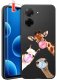 krainaGSM ETUI do Xiaomi Redmi A5 | WZORY | SILIKONOWE MATT CASE + SZKŁO 9H 1