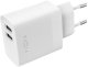 Ładowarka Fixed Zestaw ładowarki sieciowej FIXED z wyjściem 2xUSB i kablem USB/Lightning, 1 metr, MFI, 17W Smart Rapid Charge, biały 3