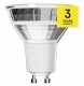 LED �ar�wka EMOS Lighting GU10, 230V, 3W, 345lm, 4000k, neutralna biel, 30000h, Classic MR16 50X50X55mm 3