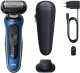 Braun 62-B1200s Golarka foliowa Przycinarka Czarny, Niebieski 3