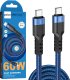 Przewód USB-C - USB-C 3A 1M  PLN_SC001 1