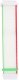 GlacierX pasek do smartwatcha Grip Strap Nylon Ice White Biel lodowca + czerwony i zielony 22mm 3